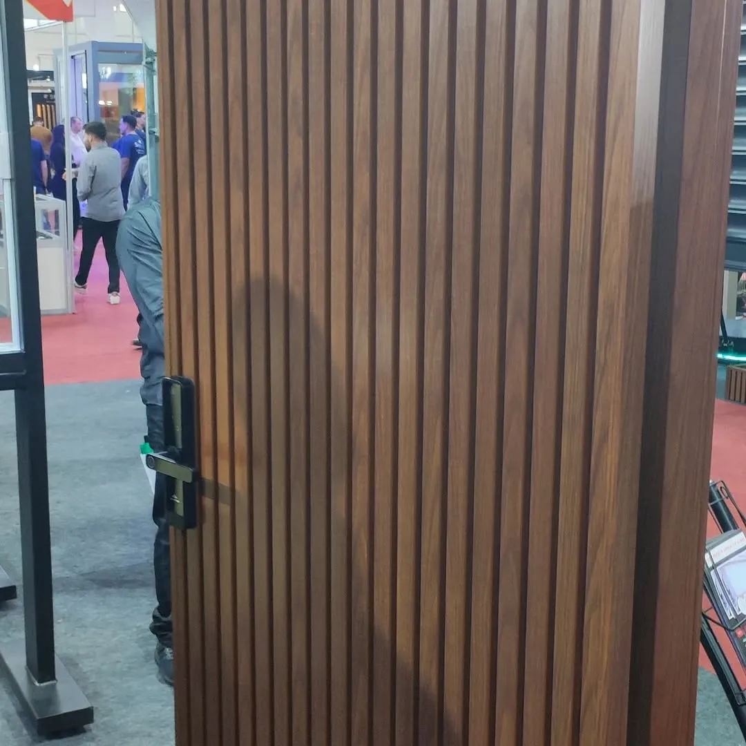 Detalhe de esquadria de alumínio com acabamento premium